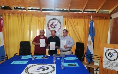El Colegio firmó un convenio marco con la Comunidad Regional Departamento San Alberto